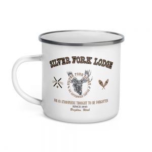 Silver Fork Lodge Enamel Mug
