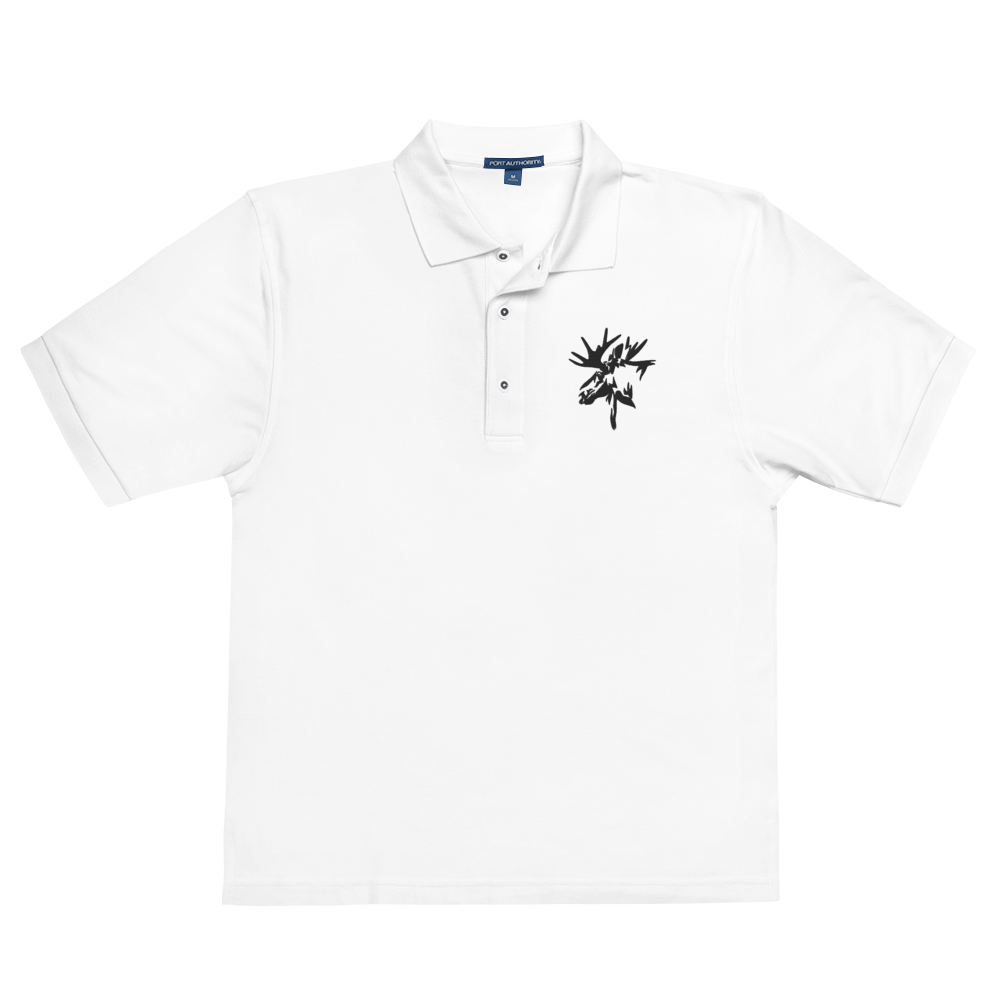 Silver Fork Lodge Moose Men's Premium Polo - Silver Fork Lodge & Restaurant